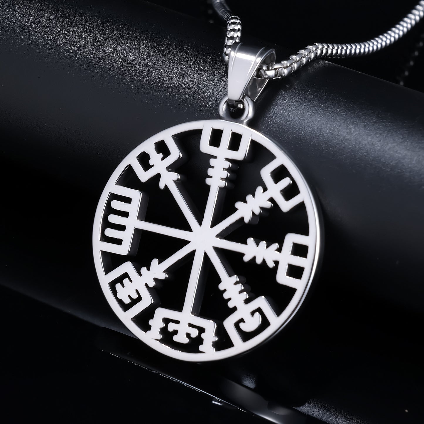 Runic Personality Retro Fashion Titanium Steel Pendant